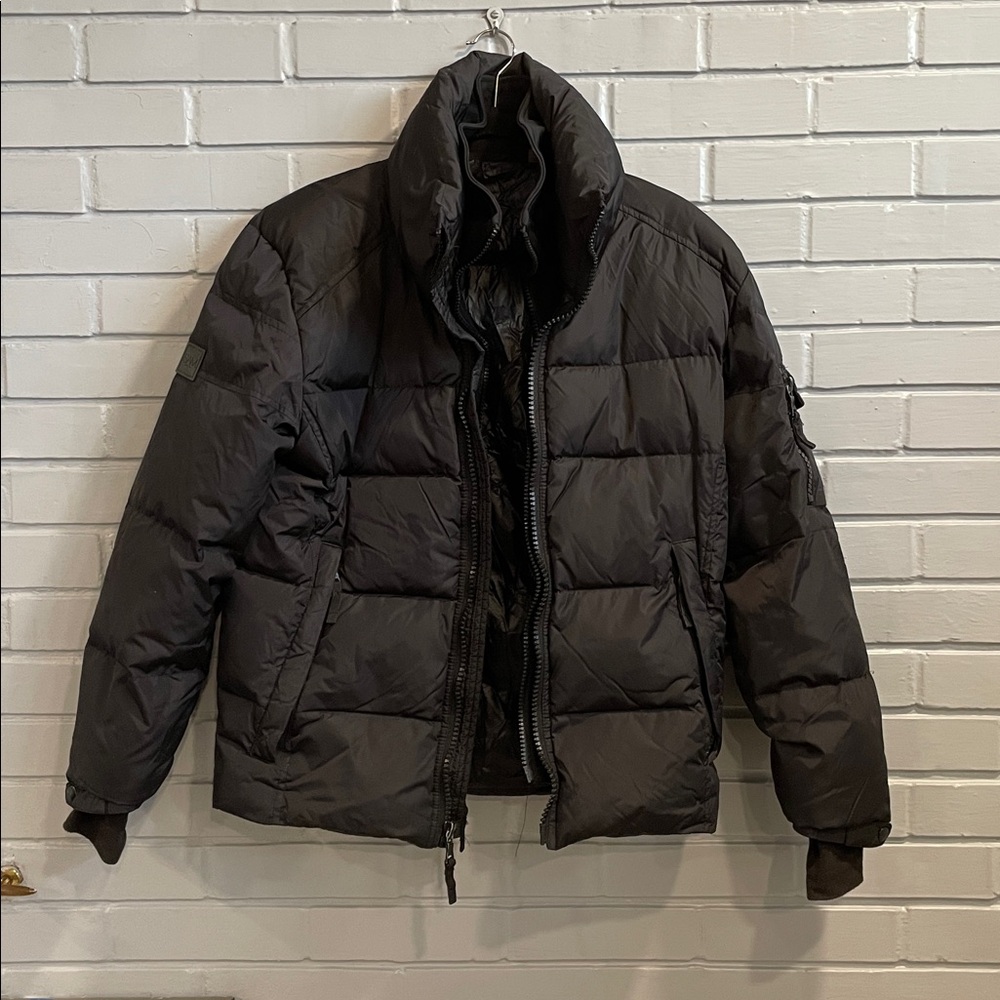 Men's SAM. Black Down Puffer Jacket
